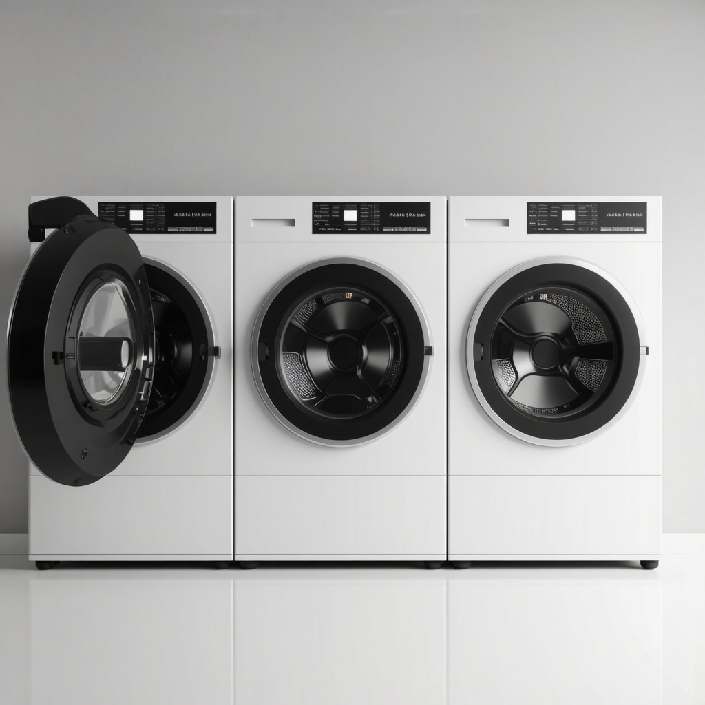 Smart laundry automation system displayed on a mobile app in Tampa