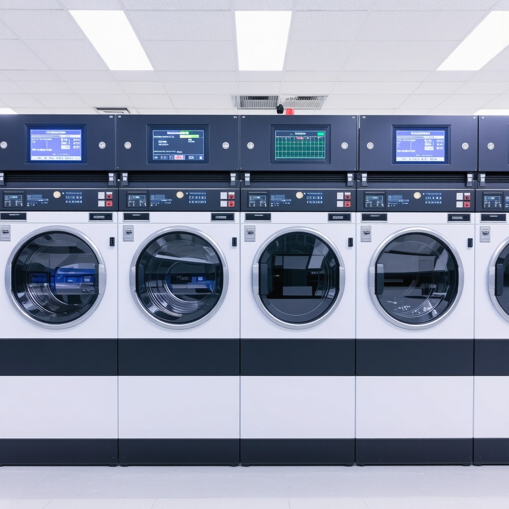 IoT-enabled laundry tracking system with real-time data for Tampa businesses.