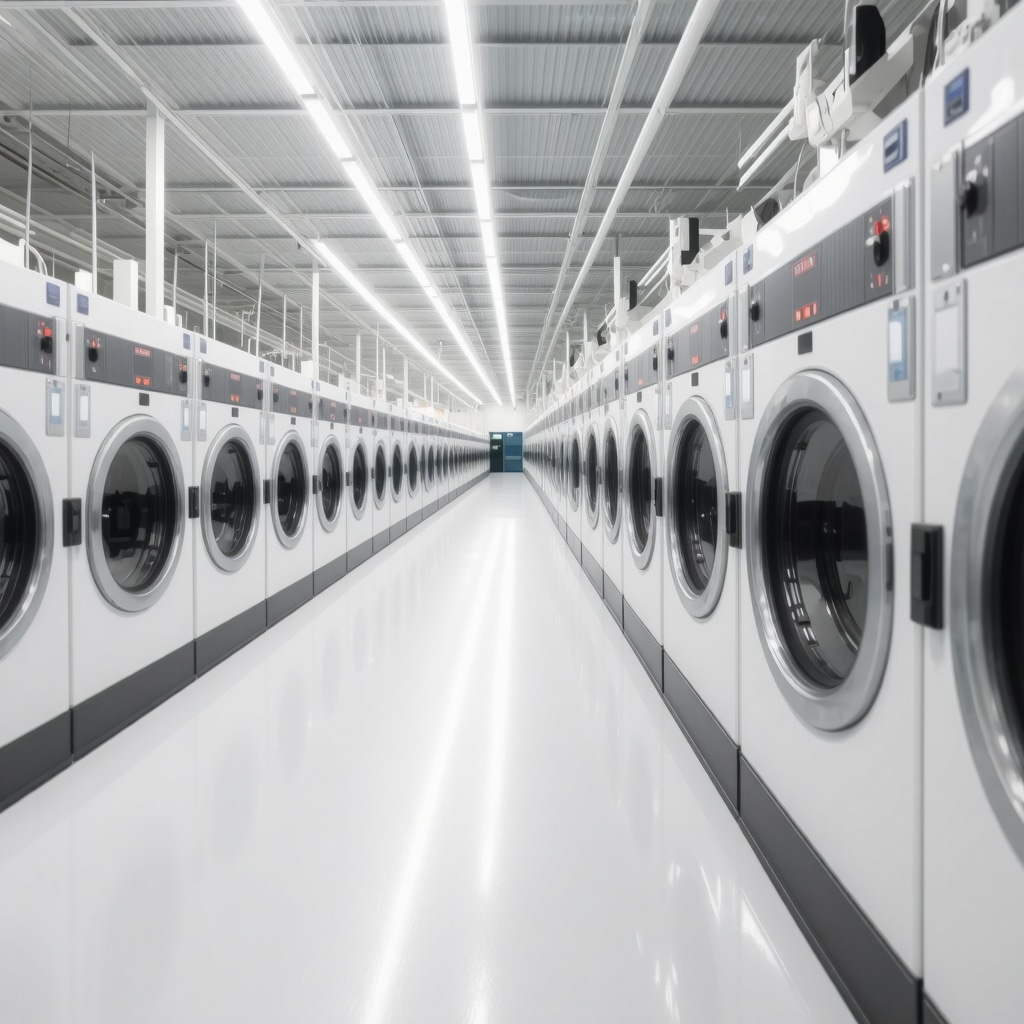Eco-friendly commercial laundry equipment using green technologies in Tampa