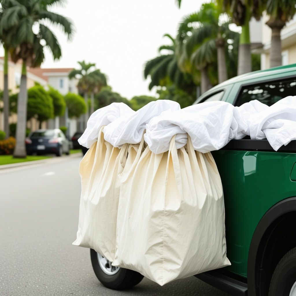 Tampa Laundry Pickup in Reusable Bags | Green & Convenient Service