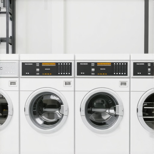 Smart laundry machines and eco-friendly equipment in Tampa's modern laundry facility