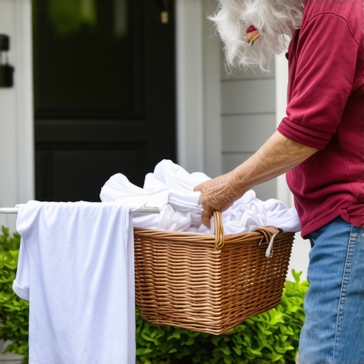 Contactless Laundry Pickup for Elderly & Seniors | Safe & Effortless Care