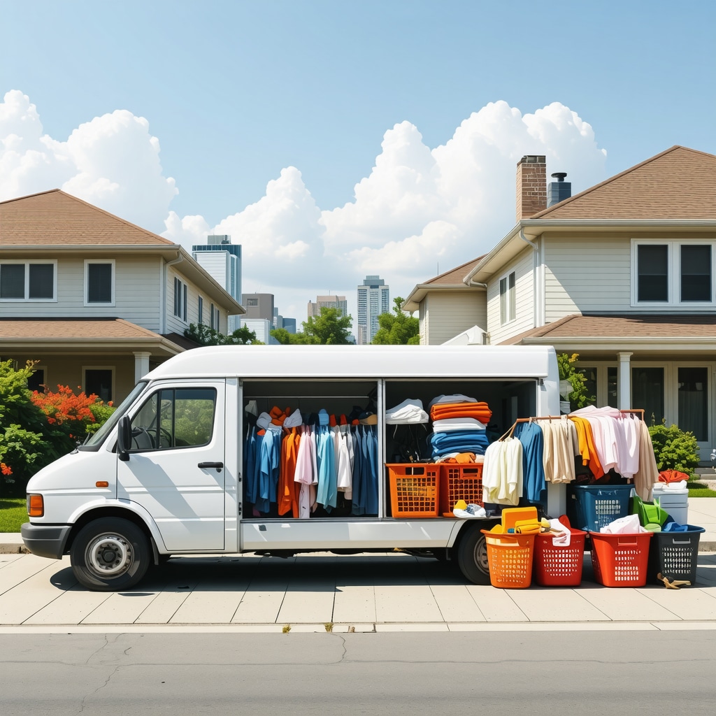 Convenient Laundry Pickup for Large Families in Odessa | Book Today