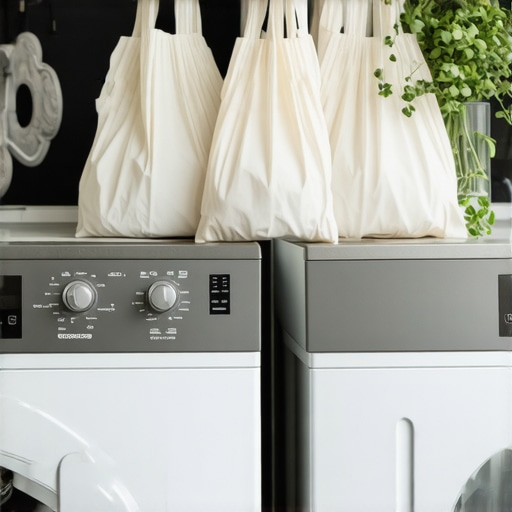 Eco-friendly laundry pickup with reusable bags and green detergents in Tampa