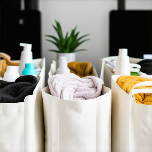 A Tampa eco-friendly laundry pickup service with reusable bags and eco-conscious packaging.