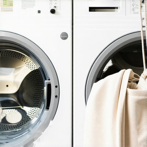Green reusable laundry bags and water-efficient machines in Tampa