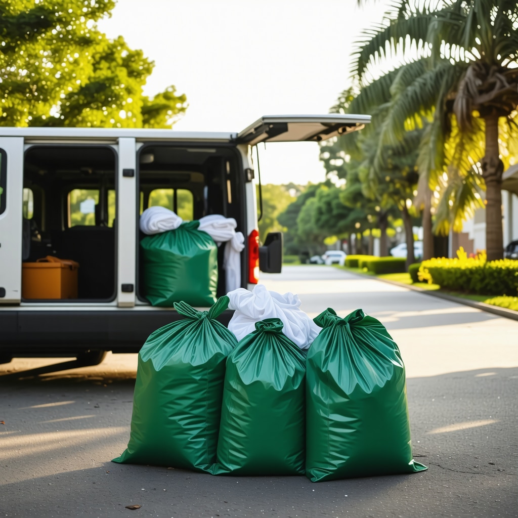 Eco-Friendly Linen & Laundry Pickup Near Tampa | Green & Reusable Bags