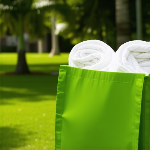 Eco-Friendly Linen & Laundry Pickup in Tampa | Green & Reusable Bags