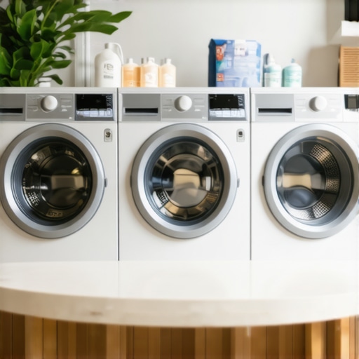 Modern eco-conscious laundry with biodegradable detergents and reusable packaging in Odessa