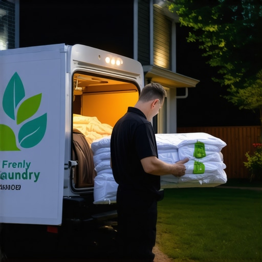 Eco-Friendly Wash and Fold Delivery Night Option | Save Time