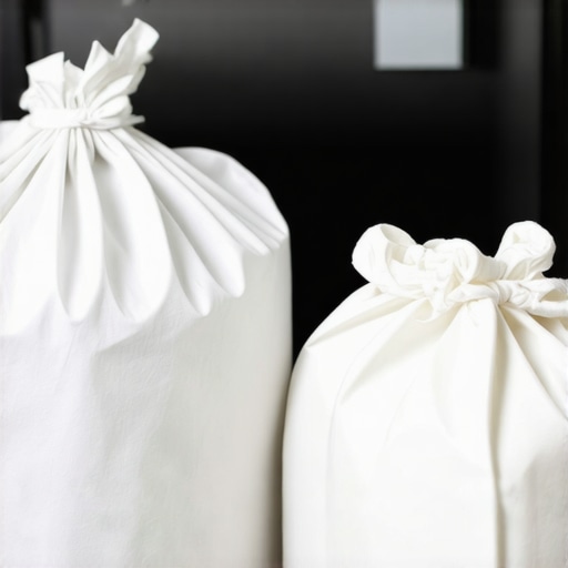 Eco-friendly laundry pickup with biodegradable bags and hypoallergenic detergents.