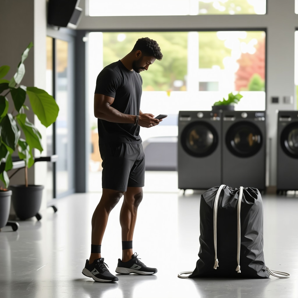 Fast & Contactless Laundry Pickup for Athletes | Stay Fresh
