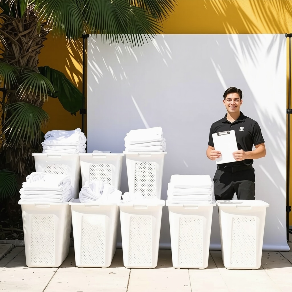 How to Book Bulk Laundry Pickup for Weddings in Tampa | Stress-Free Planning