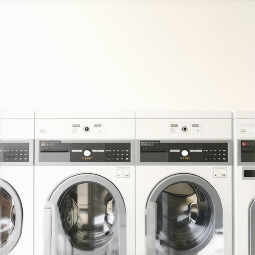 Modern laundry facility utilizing green technology and sustainable practices