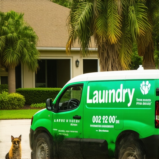Pet-Safe Eco Laundry Pickup in Tampa | Gentle & Green Service for Pets
