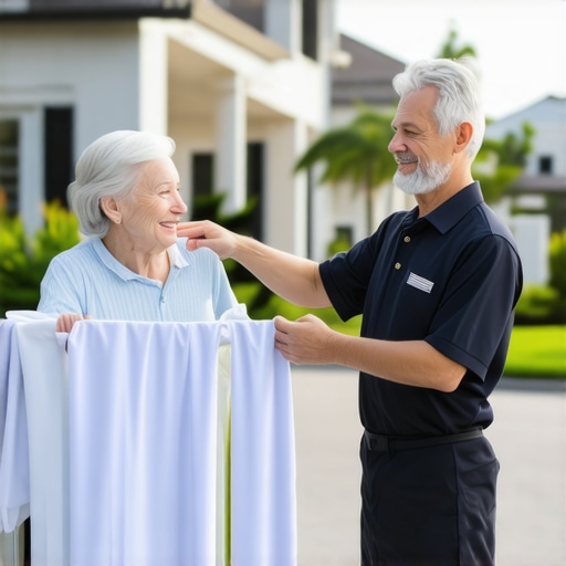 Reliable Laundry Pickup for Elderly Near Tampa | Safe & Contactless Service