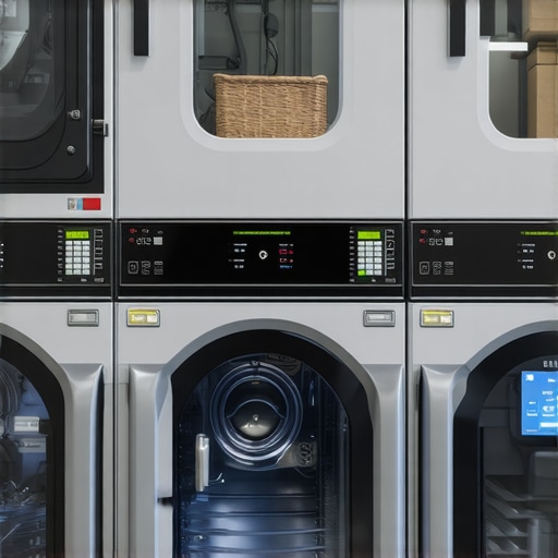 Eco-friendly laundry service with green technology and reusable packaging