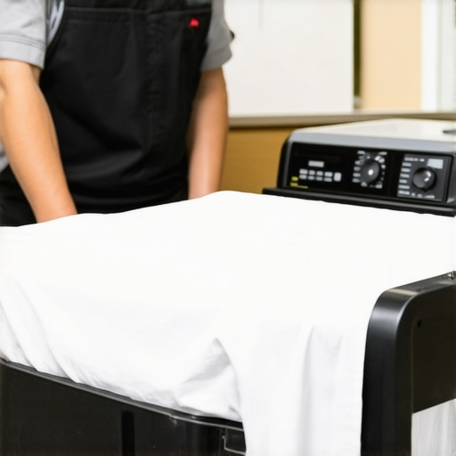 Professional laundry pickup handling linens for Tampa event