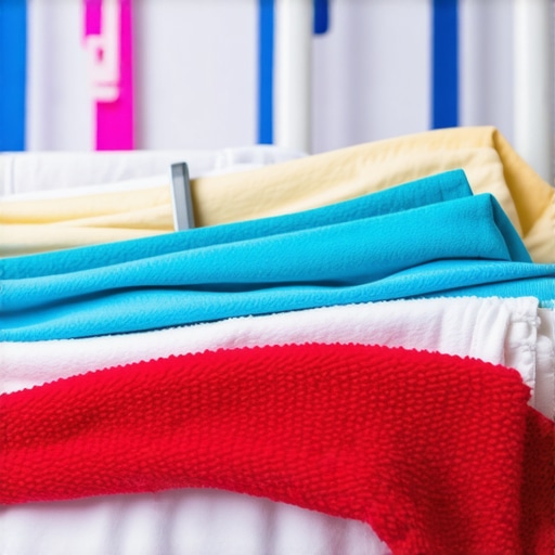 Eco-friendly laundry pickup service with reusable bags and vibrant clothing