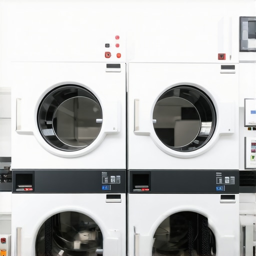 High-Tech Hospital Laundry in Tampa Hospital laundry facility with RFID and eco-friendly systems