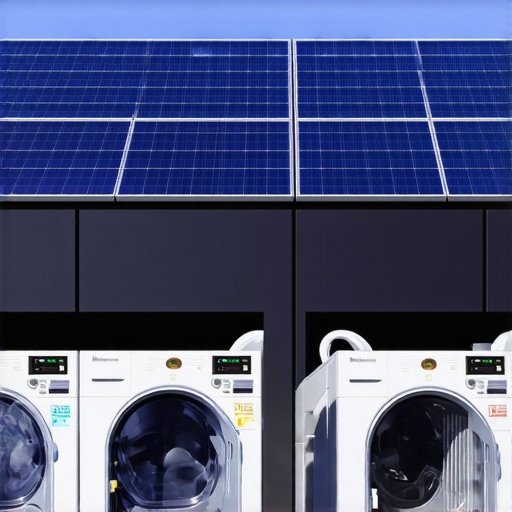 A Tampa laundry facility utilizing solar panels and eco-friendly technology