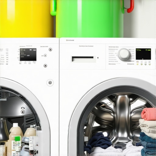 Eco-friendly laundry with biodegradable detergents and reusable bags