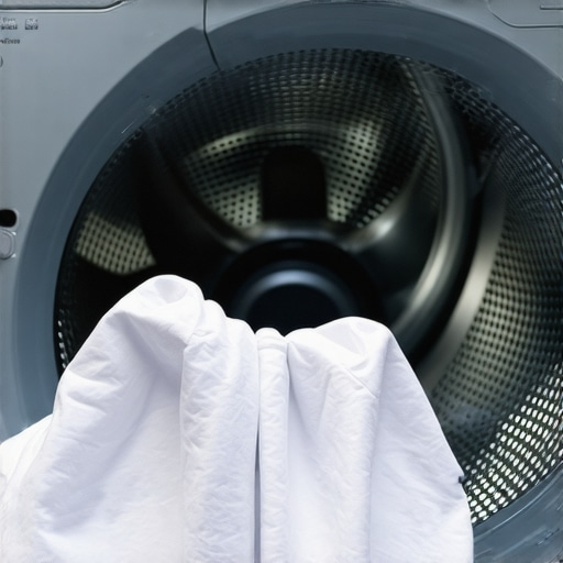 Ultrasonic laundry cleaner using sound waves to gently clean clothes, eco-friendly technology